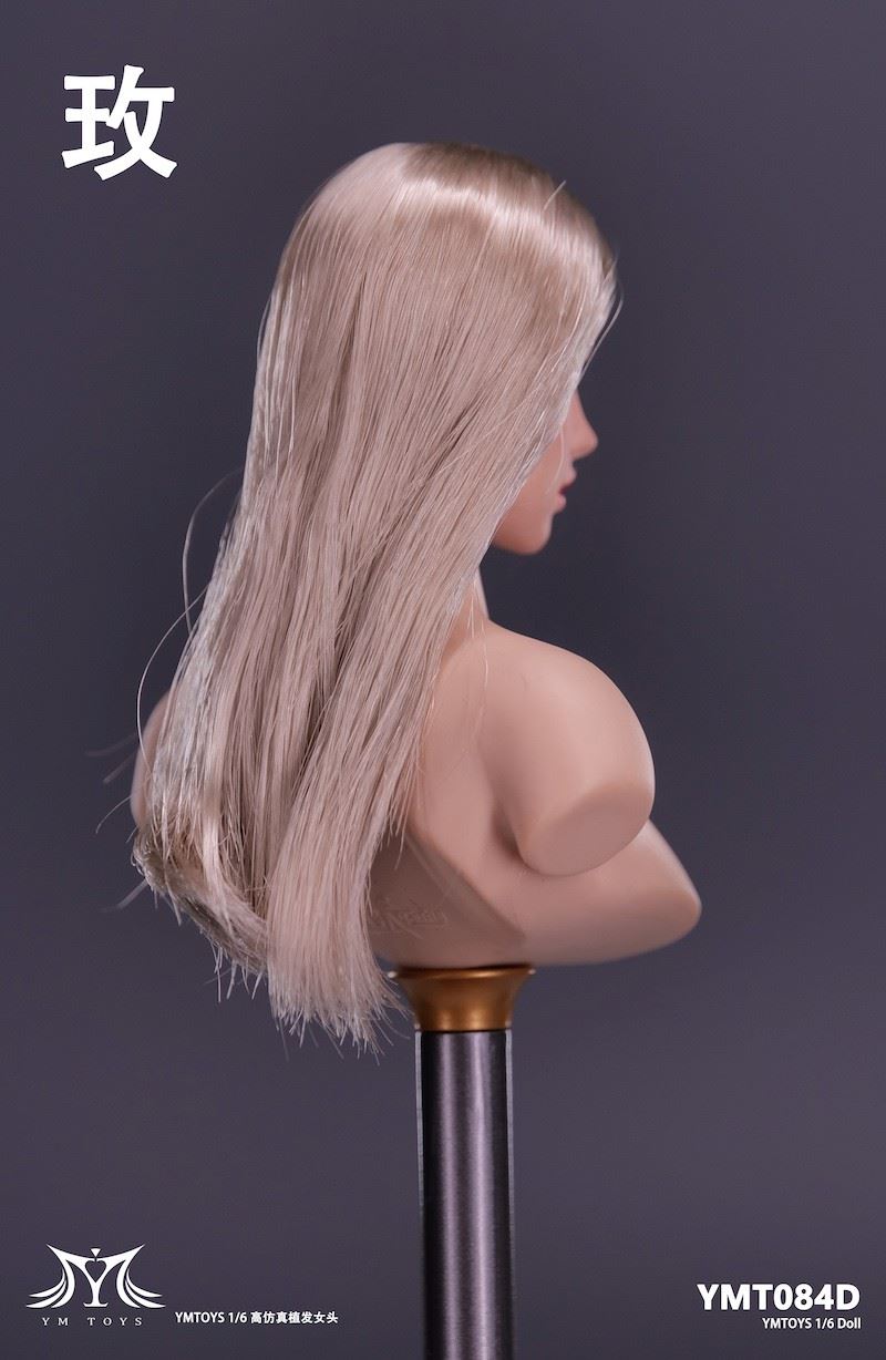 Asian female head carving Fei & Mei YMT083/YMT084 1/6