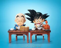 Little Goku & Krillin Mealing - Dragon Ball