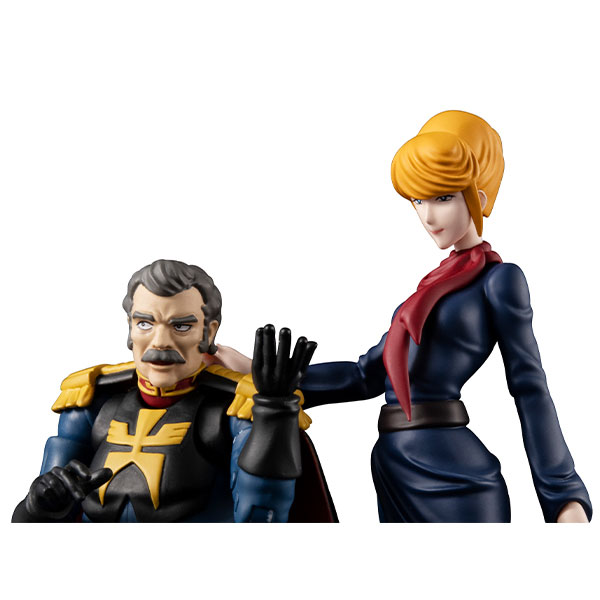 G.M.G. Mobile Suit Gundam Zeon Army 07 Ramba Ral & Crowley Hamon
