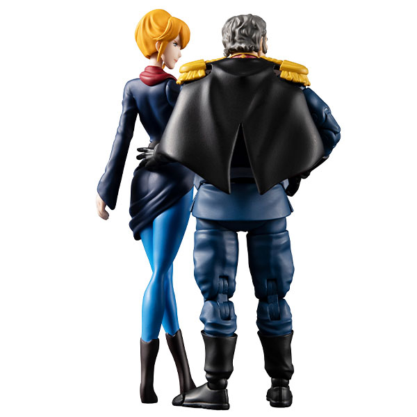 G.M.G. Mobile Suit Gundam Zeon Army 07 Ramba Ral & Crowley Hamon