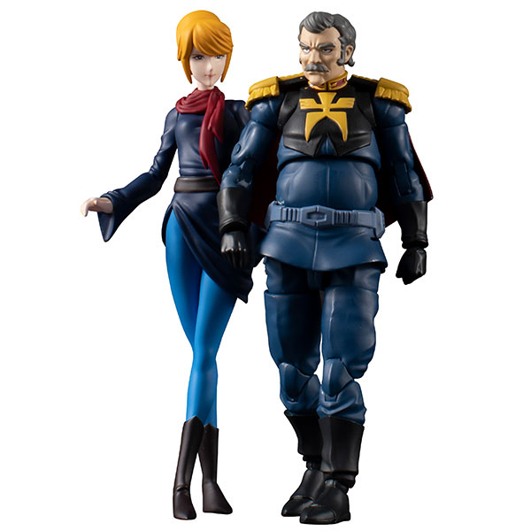 G.M.G. Mobile Suit Gundam Zeon Army 07 Ramba Ral & Crowley Hamon