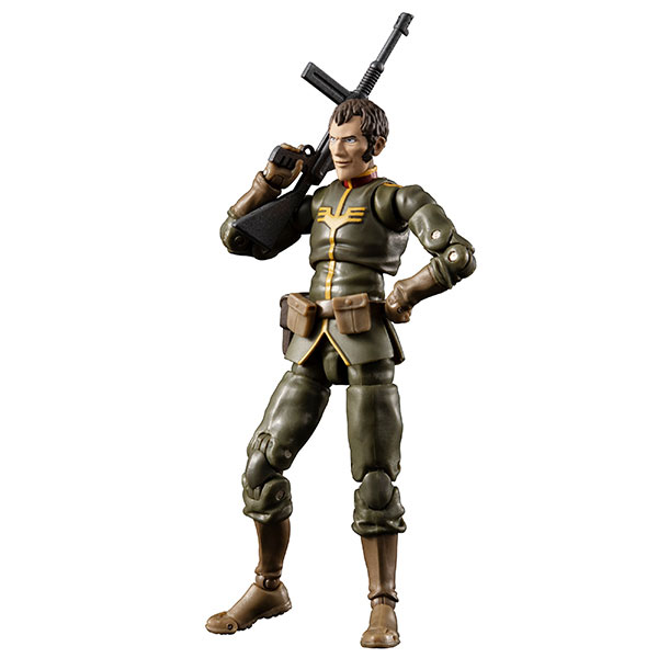 G.M.G. Mobile Suit Gundam Zeon Army 08 V-SP Normal Soldier & Zeon Army Soldier Motorcycle