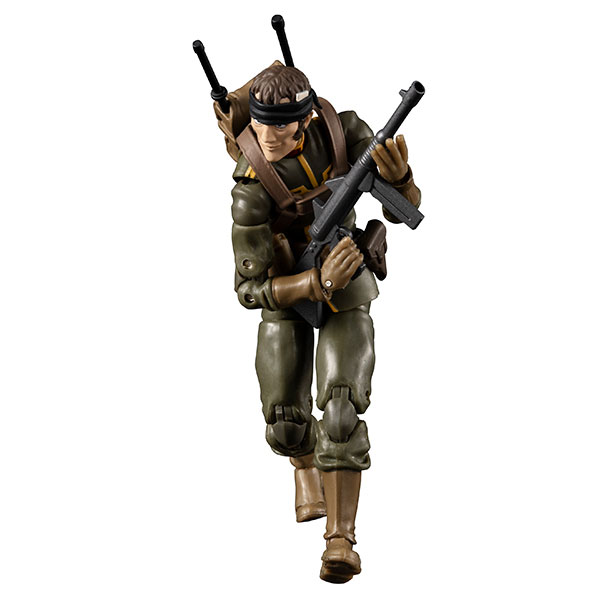 G.M.G. Mobile Suit Gundam Zeon Army 08 V-SP Normal Soldier & Zeon Army Soldier Motorcycle