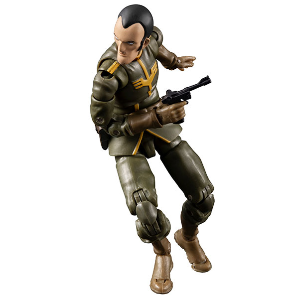 G.M.G. Mobile Suit Gundam Zeon Army 08 V-SP Normal Soldier & Zeon Army Soldier Motorcycle