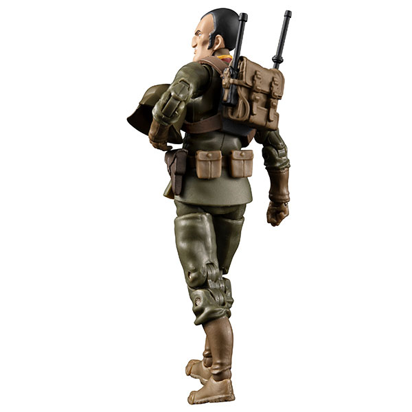 G.M.G. Mobile Suit Gundam Zeon Army 08 V-SP Normal Soldier & Zeon Army Soldier Motorcycle
