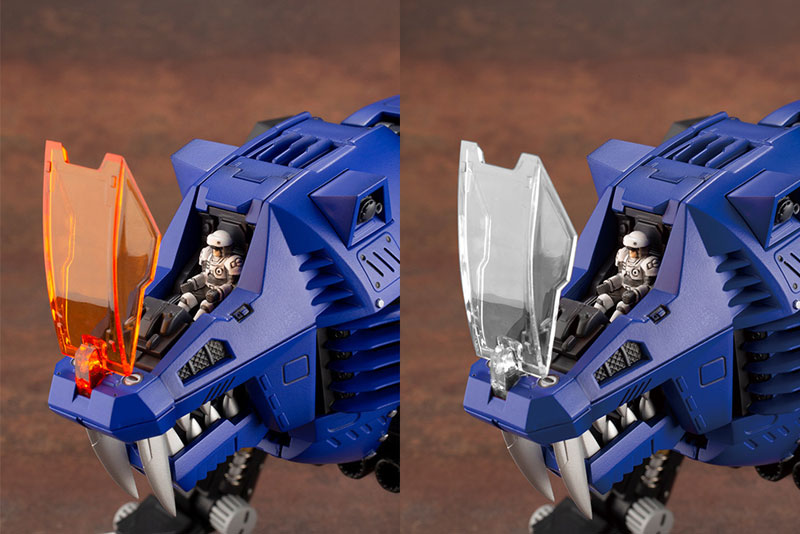 HMM ZOIDS 1/72 RZ-007 Shield Liger Marking Plus Ver