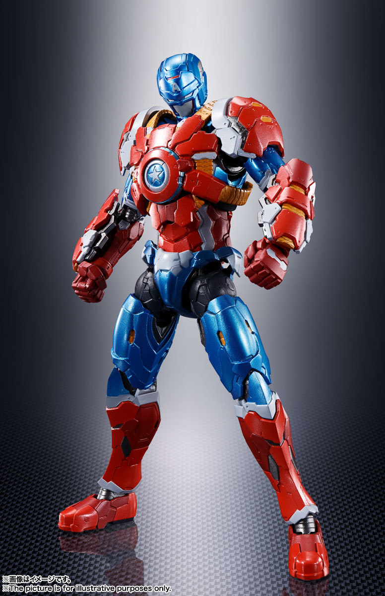 SHFiguarts Captain America (Tech on Avengers)