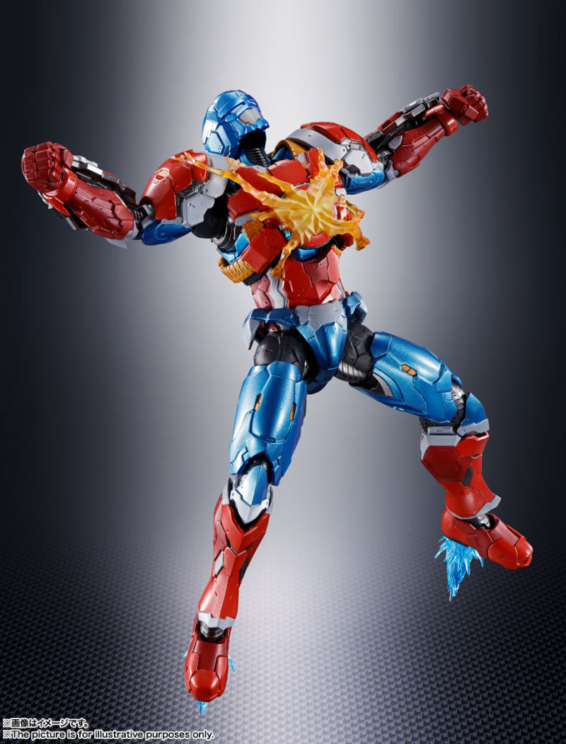 SHFiguarts Captain America (Tech on Avengers)