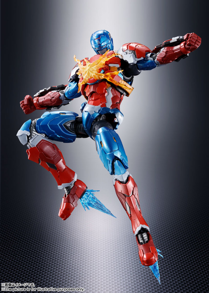 SHFiguarts Captain America (Tech on Avengers)