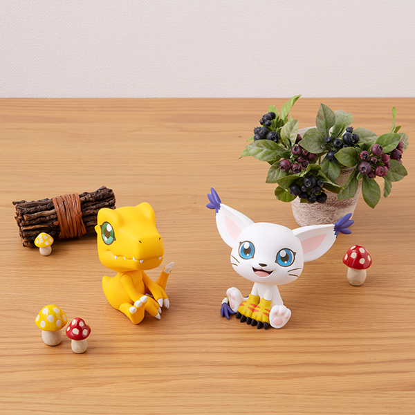 Digimon Adventure - Rukappu Agumon & Gatomon