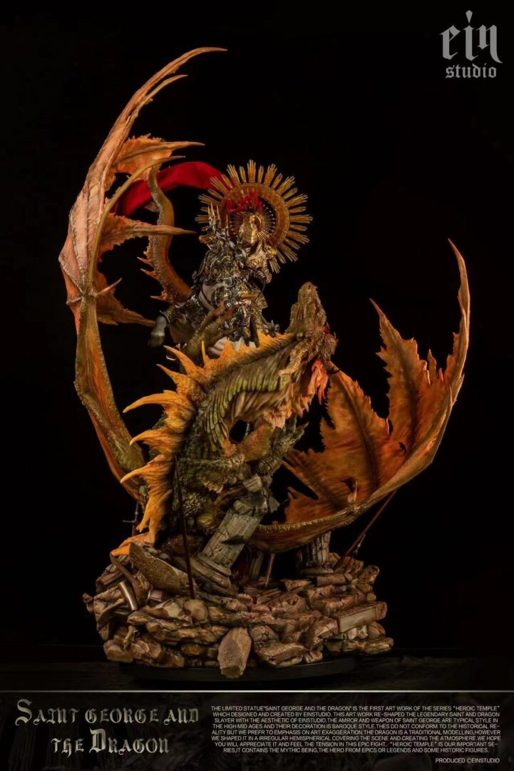 St. George fight the Dragon