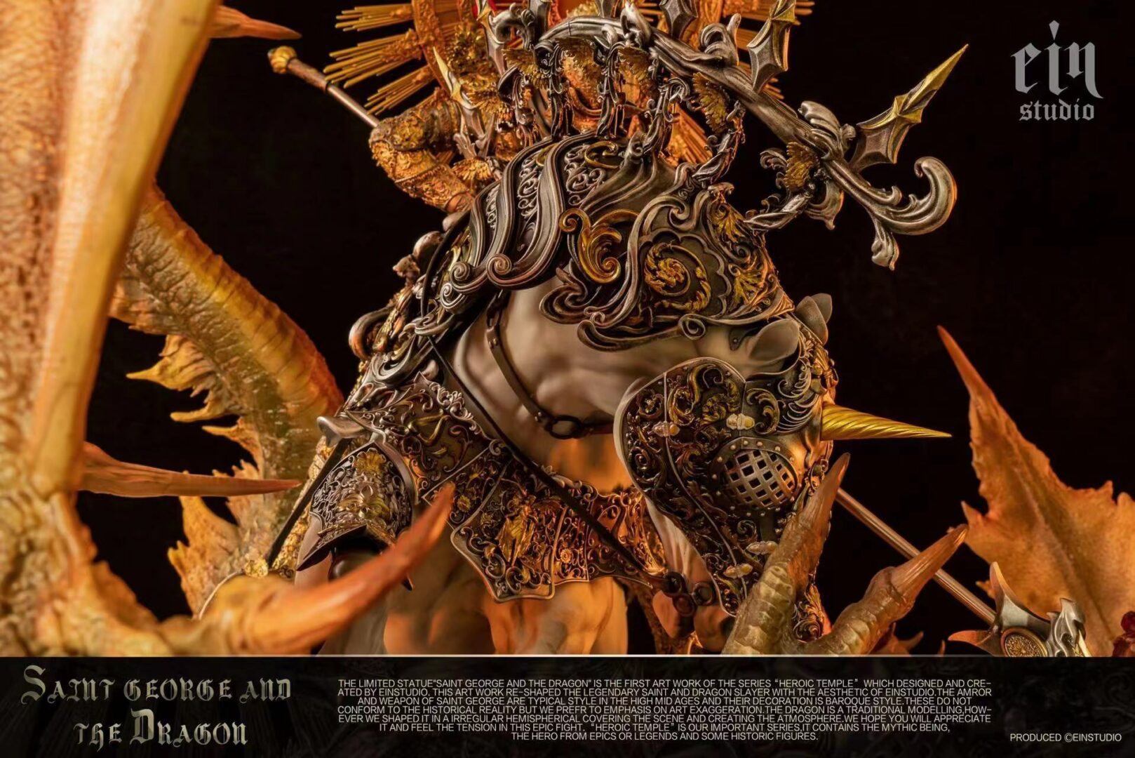 St. George fight the Dragon