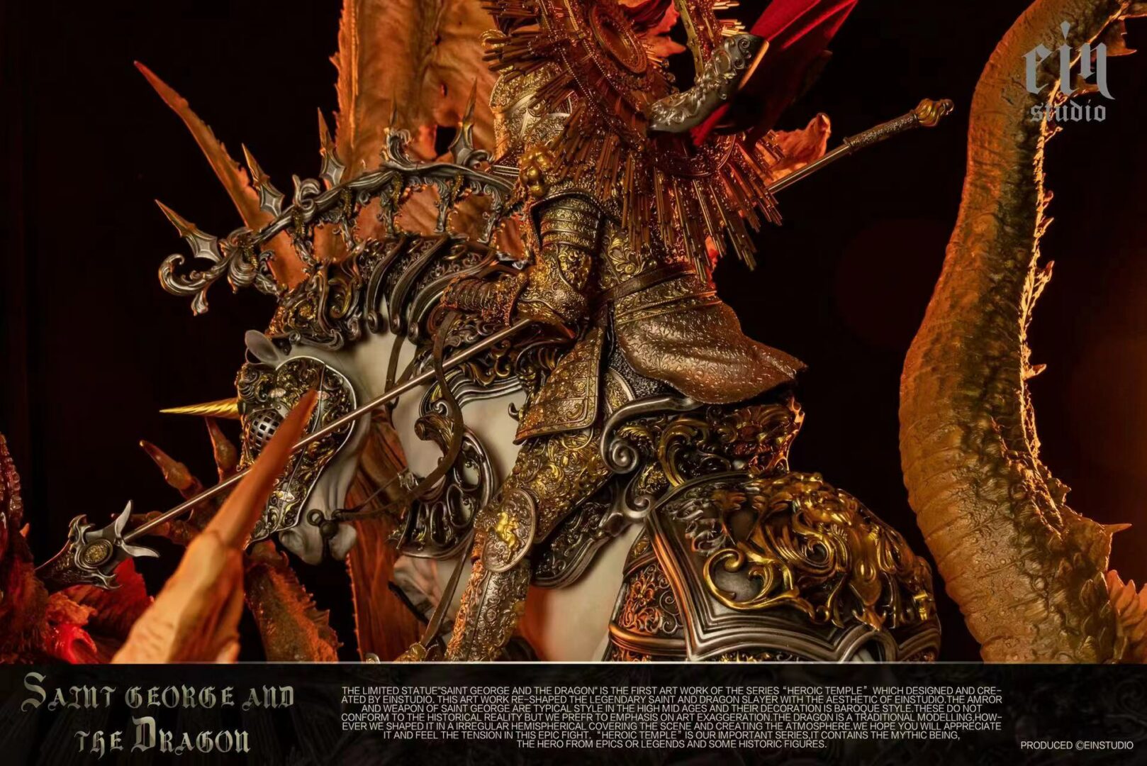 St. George fight the Dragon