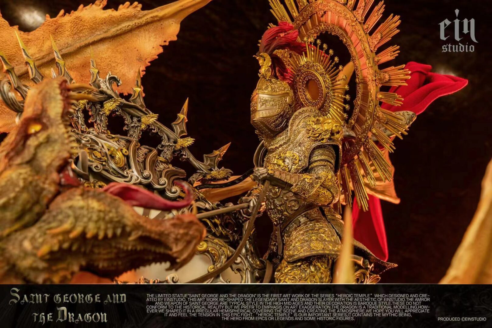 St. George fight the Dragon