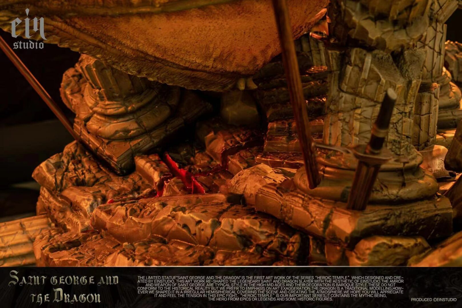 St. George fight the Dragon