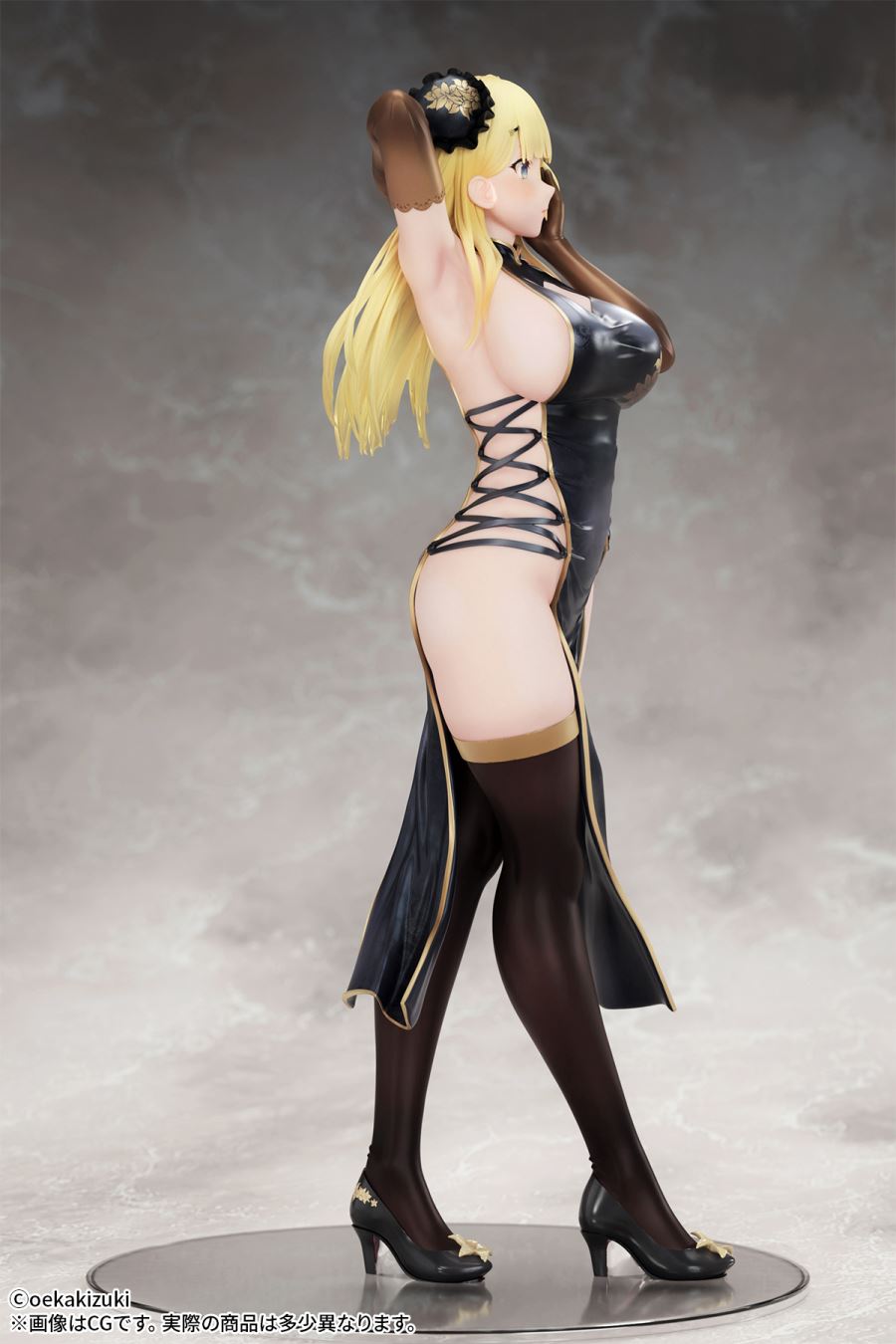 China Musume -Black Ver.- illustrated by oekakizuki 1/7