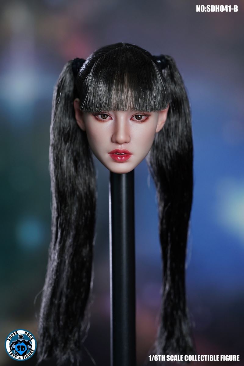 Korean group actress head carving 1/6