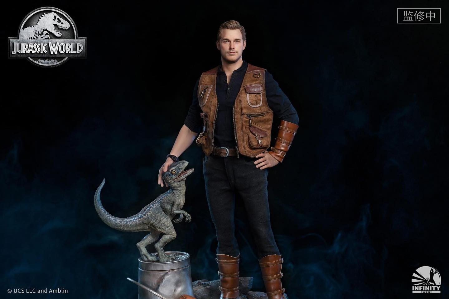 Jurassic World: Fallen Kingdom - Owen & Blue 1/4