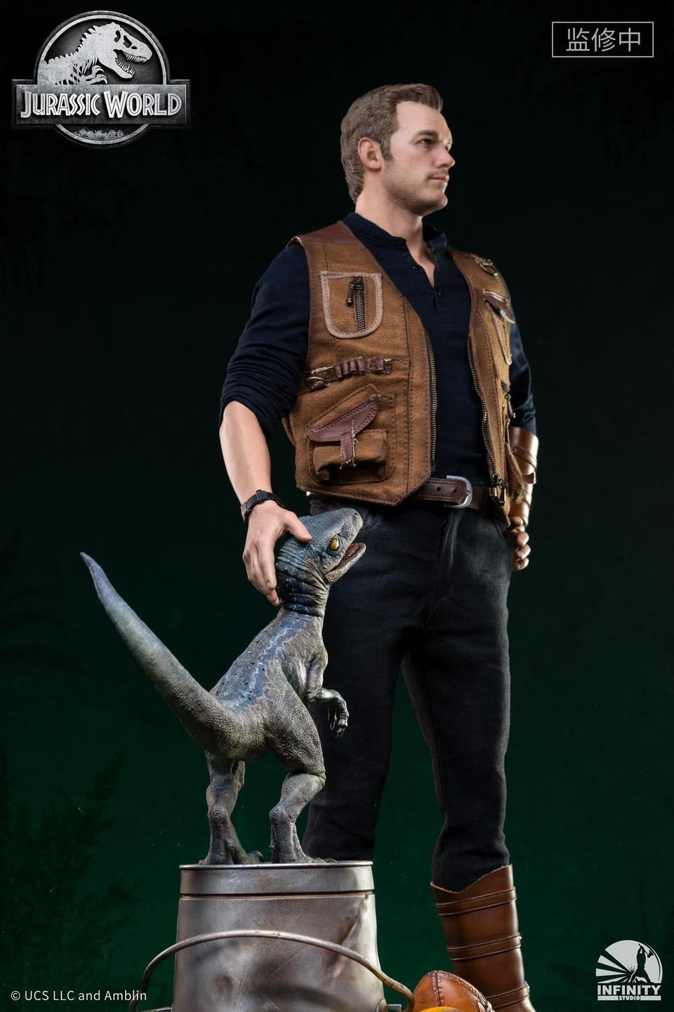 Jurassic World: Fallen Kingdom - Owen & Blue 1/4