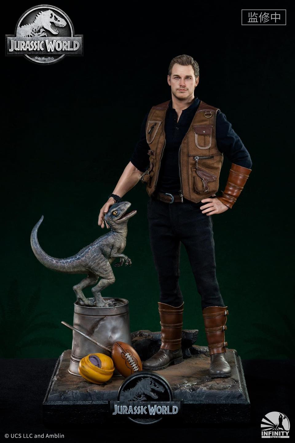 Jurassic World: Fallen Kingdom - Owen & Blue 1/4