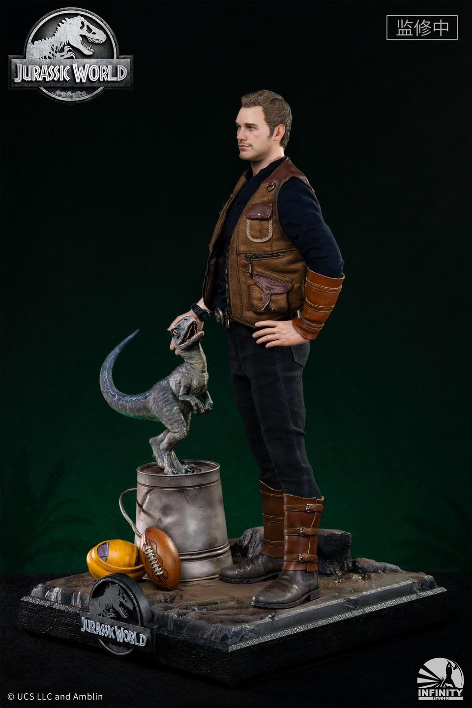 Jurassic World: Fallen Kingdom - Owen & Blue 1/4