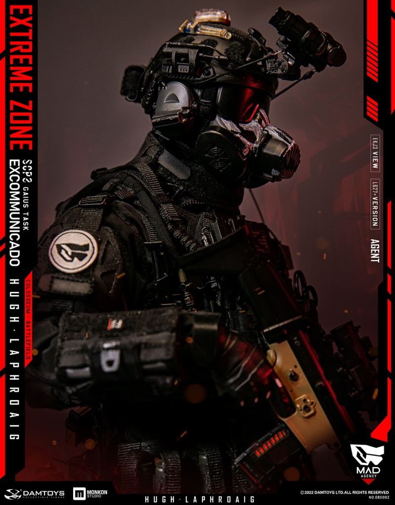 Original Story Collectible Figure Xtreme Battlefield - Agent Hugh Laphroaig 1/6