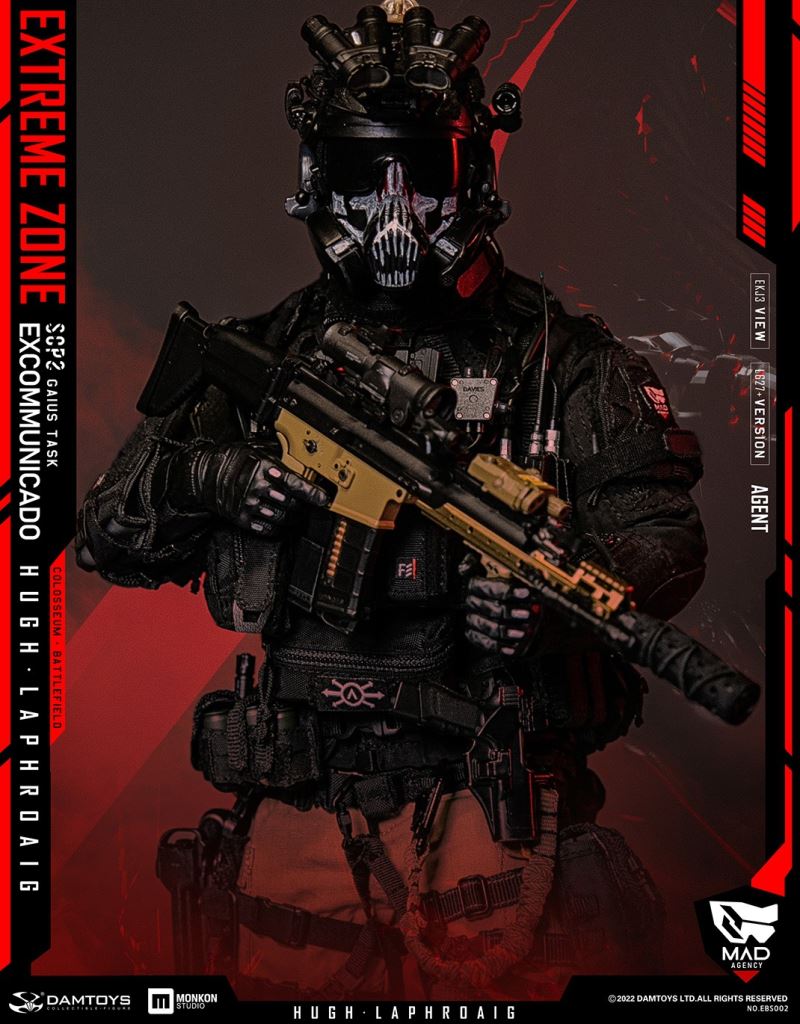 Original Story Collectible Figure Xtreme Battlefield - Agent Hugh Laphroaig 1/6