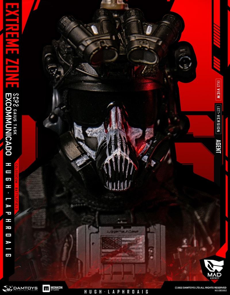 Original Story Collectible Figure Xtreme Battlefield - Agent Hugh Laphroaig 1/6