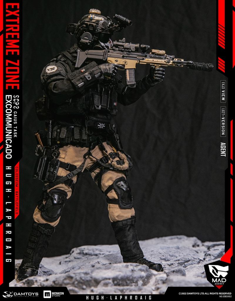 Original Story Collectible Figure Xtreme Battlefield - Agent Hugh Laphroaig 1/6