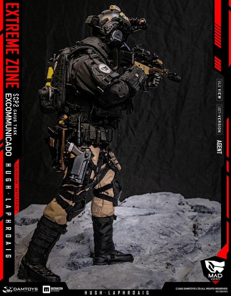 Original Story Collectible Figure Xtreme Battlefield - Agent Hugh Laphroaig 1/6