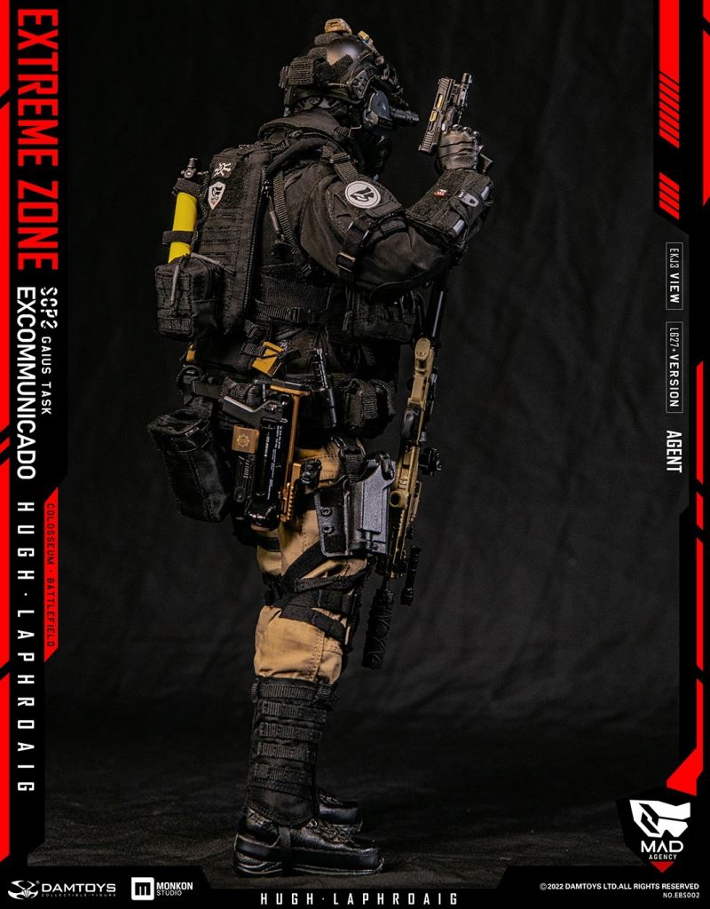 Original Story Collectible Figure Xtreme Battlefield - Agent Hugh Laphroaig 1/6