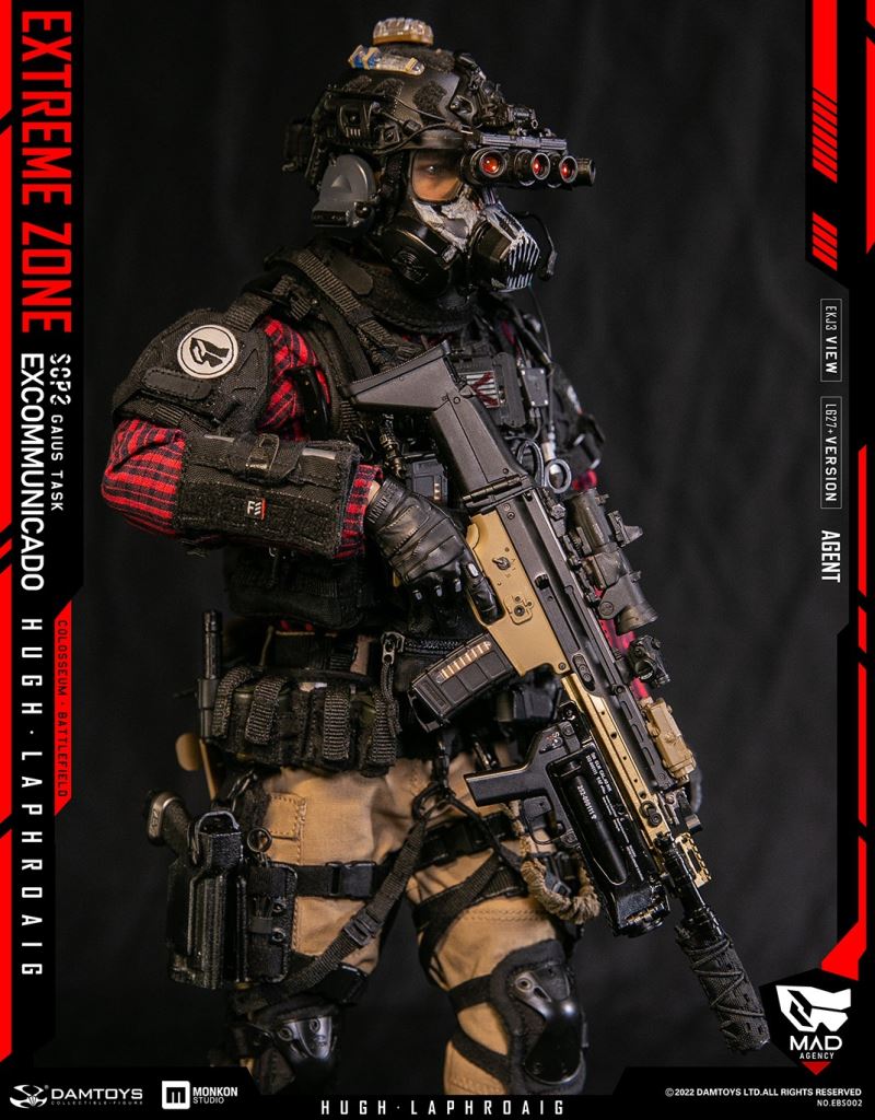 Original Story Collectible Figure Xtreme Battlefield - Agent Hugh Laphroaig 1/6