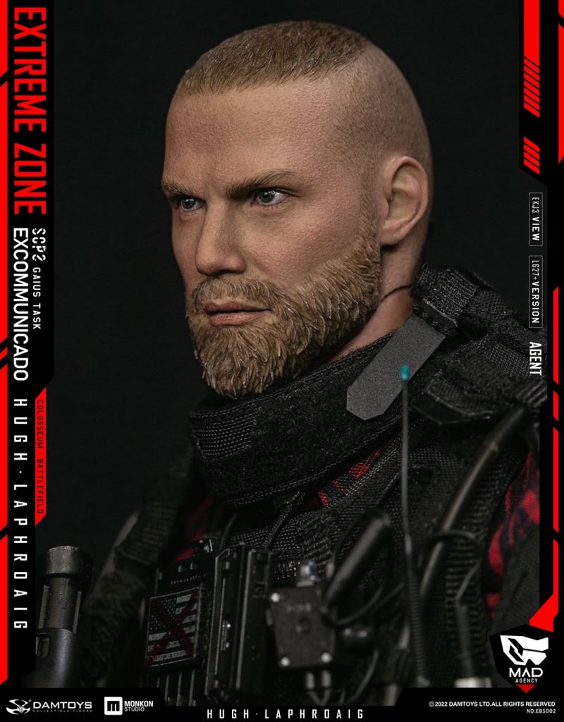 Original Story Collectible Figure Xtreme Battlefield - Agent Hugh Laphroaig 1/6