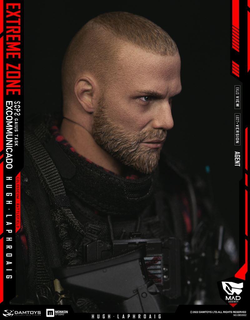 Original Story Collectible Figure Xtreme Battlefield - Agent Hugh Laphroaig 1/6