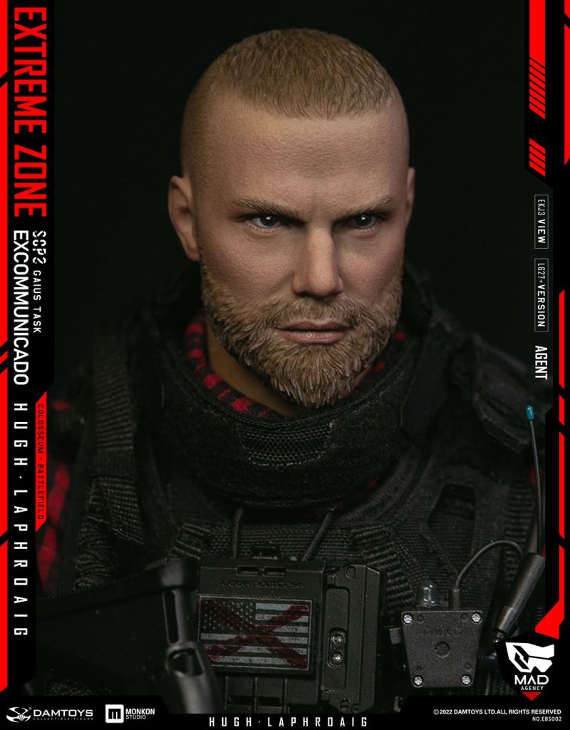 Original Story Collectible Figure Xtreme Battlefield - Agent Hugh Laphroaig 1/6