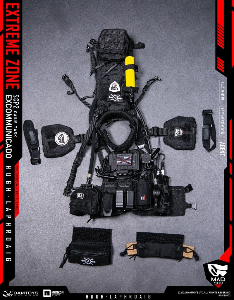 Original Story Collectible Figure Xtreme Battlefield - Agent Hugh Laphroaig 1/6