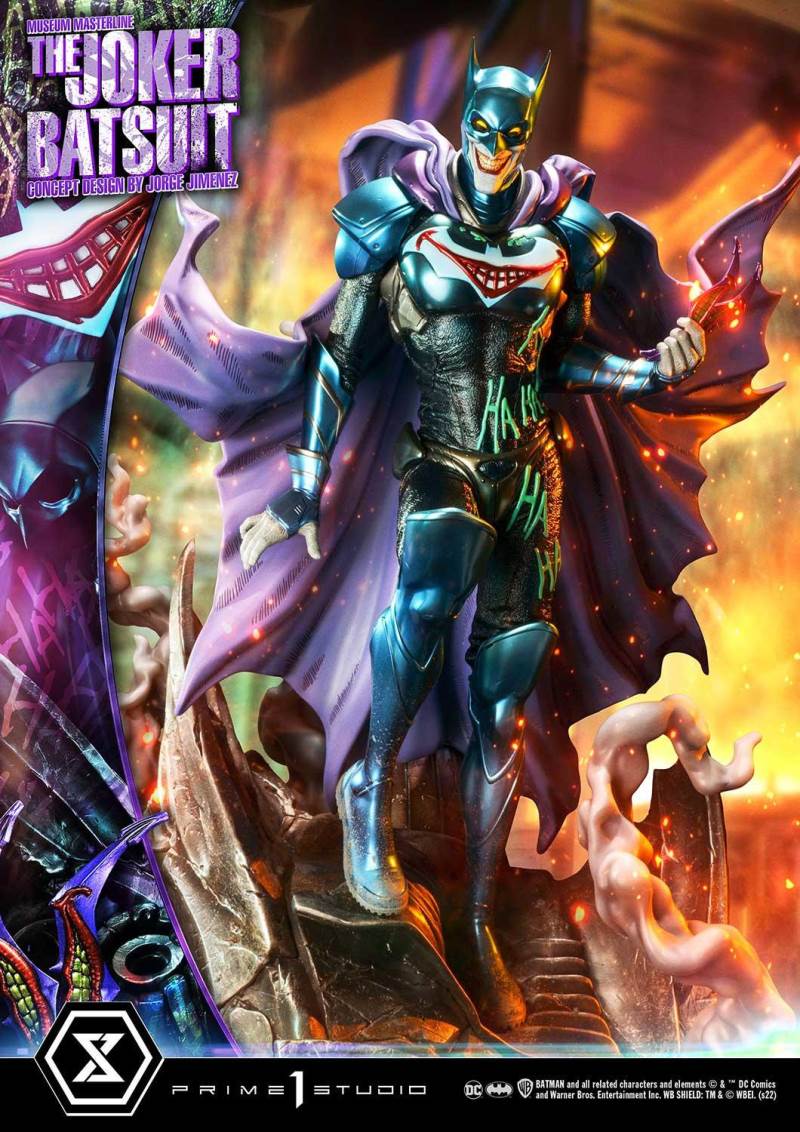 Batman (Comics) The Joker Batsuit (Concept Design by Jorge Jimenez)