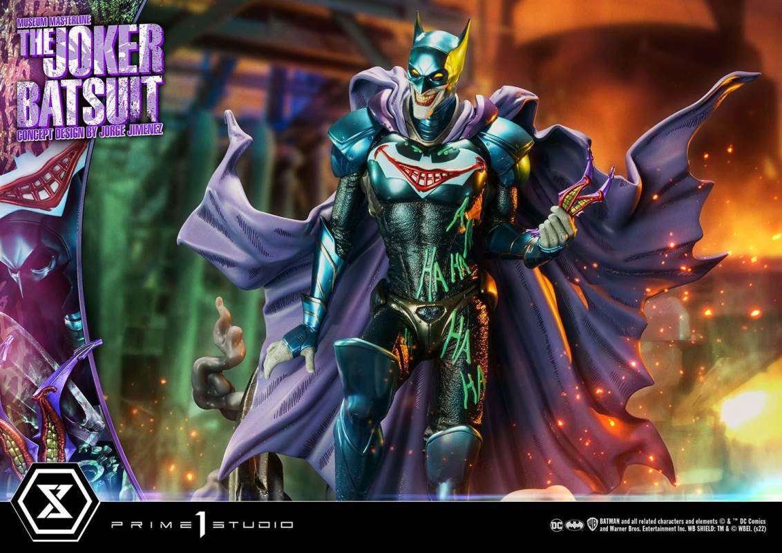 Batman (Comics) The Joker Batsuit (Concept Design by Jorge Jimenez)