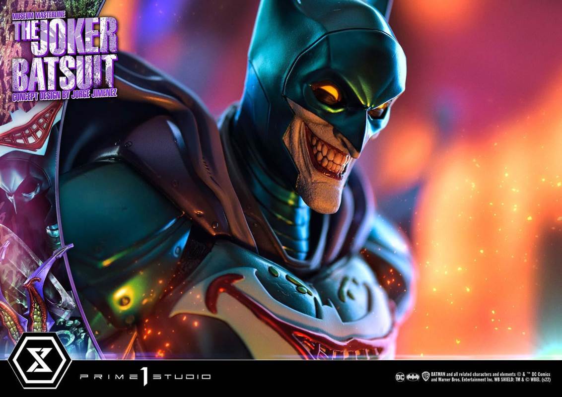 Batman (Comics) The Joker Batsuit (Concept Design by Jorge Jimenez)