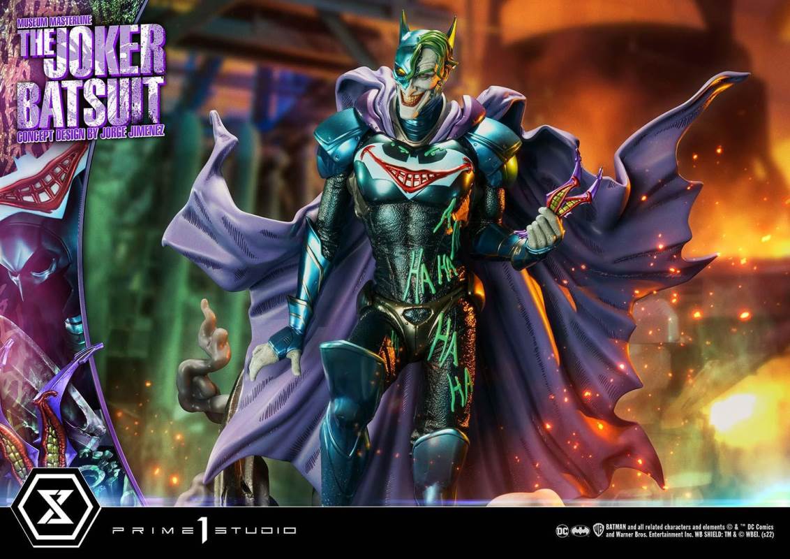 Batman (Comics) The Joker Batsuit (Concept Design by Jorge Jimenez)