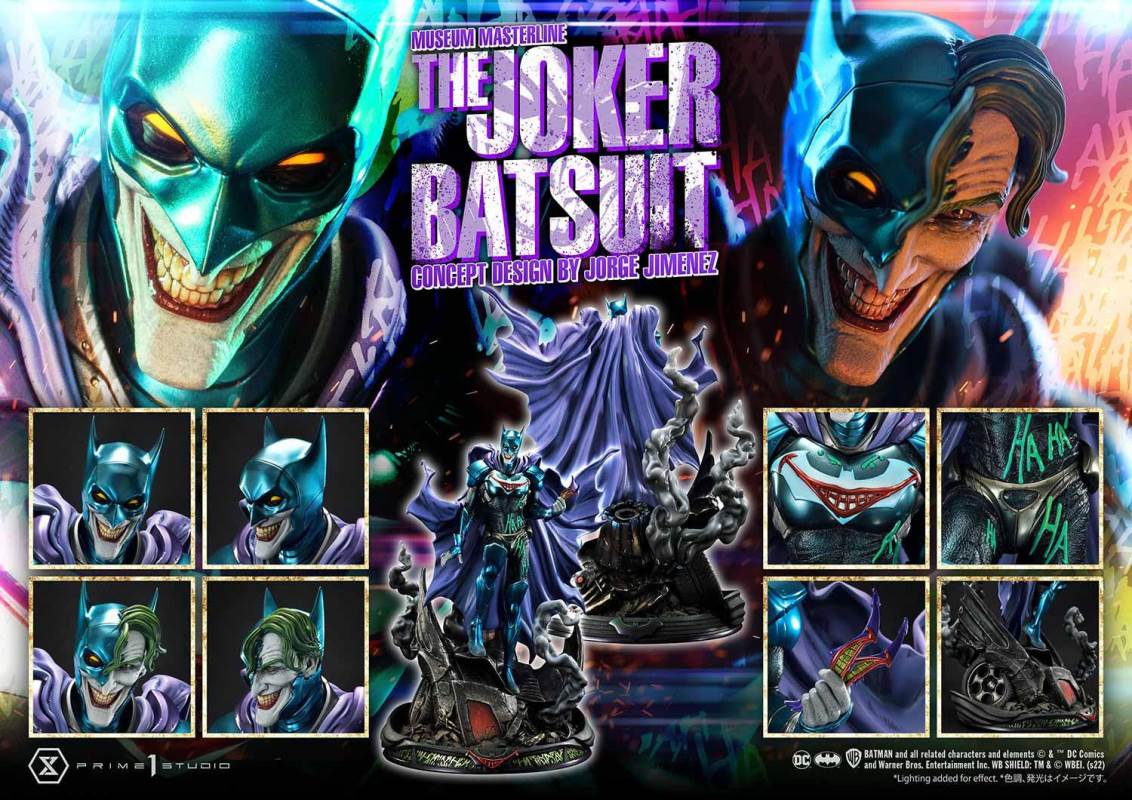 Batman (Comics) The Joker Batsuit (Concept Design by Jorge Jimenez)