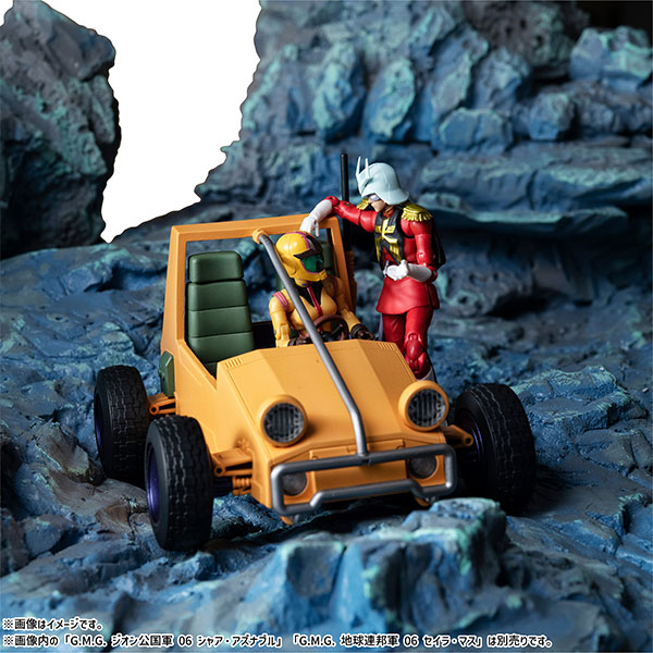 G.M.G. Mobile Suit Gundam E.F.G.F. 08V-SP Standard Soldier & E.F.G.F.'s Custom Buggy