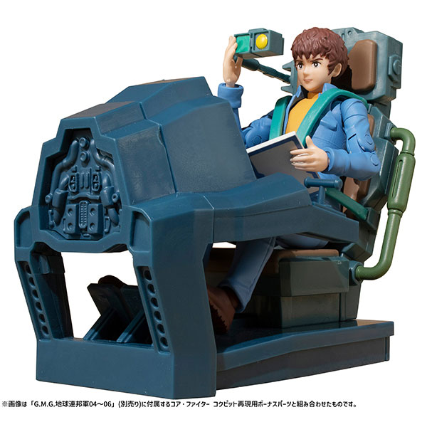 G.M.G. Mobile Suit Gundam E.F.G.F. 07 Amuro Ray & Fraw Bow