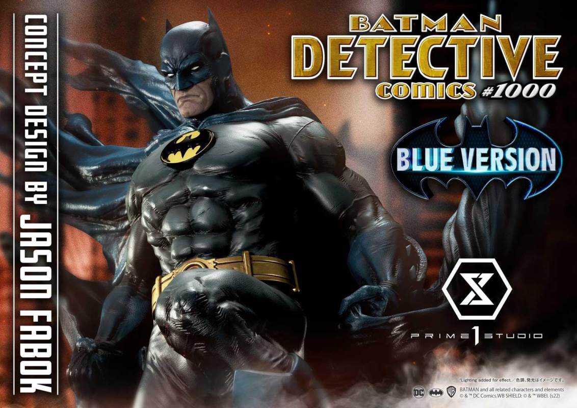 Batman Detective Comics #1000 (Concept Design By Jason Fabok) Blue Version