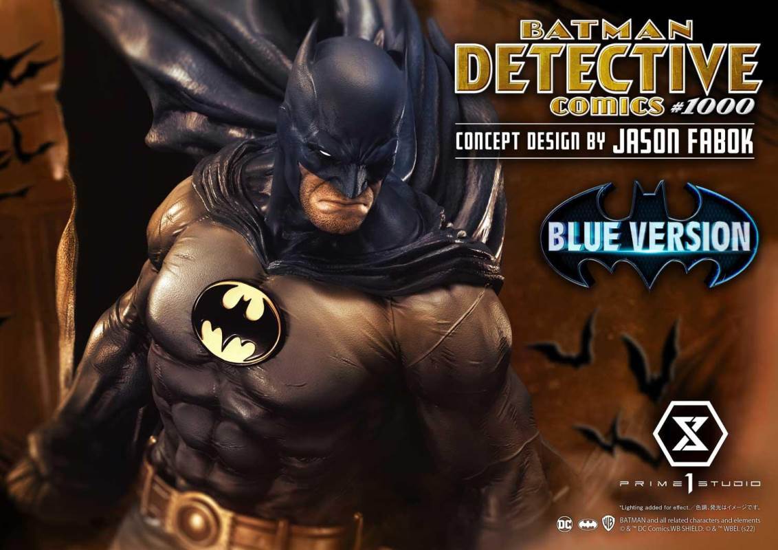 Batman Detective Comics #1000 (Concept Design By Jason Fabok) Blue Version