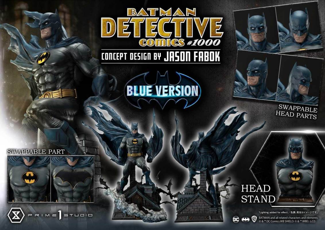 Batman Detective Comics #1000 (Concept Design By Jason Fabok) Blue Version