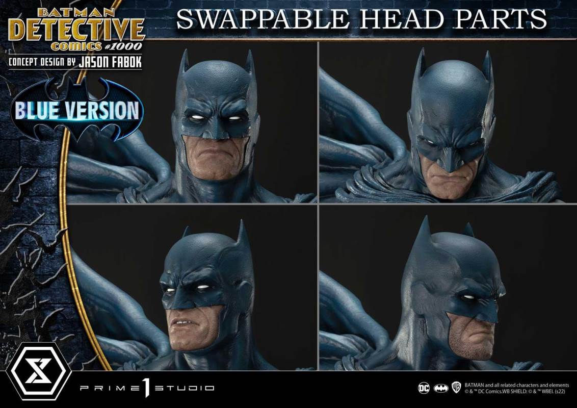 Batman Detective Comics #1000 (Concept Design By Jason Fabok) Blue Version