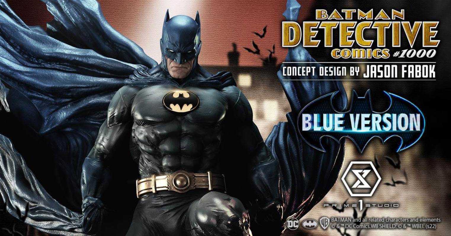 Batman Detective Comics #1000 (Concept Design By Jason Fabok) Blue Version