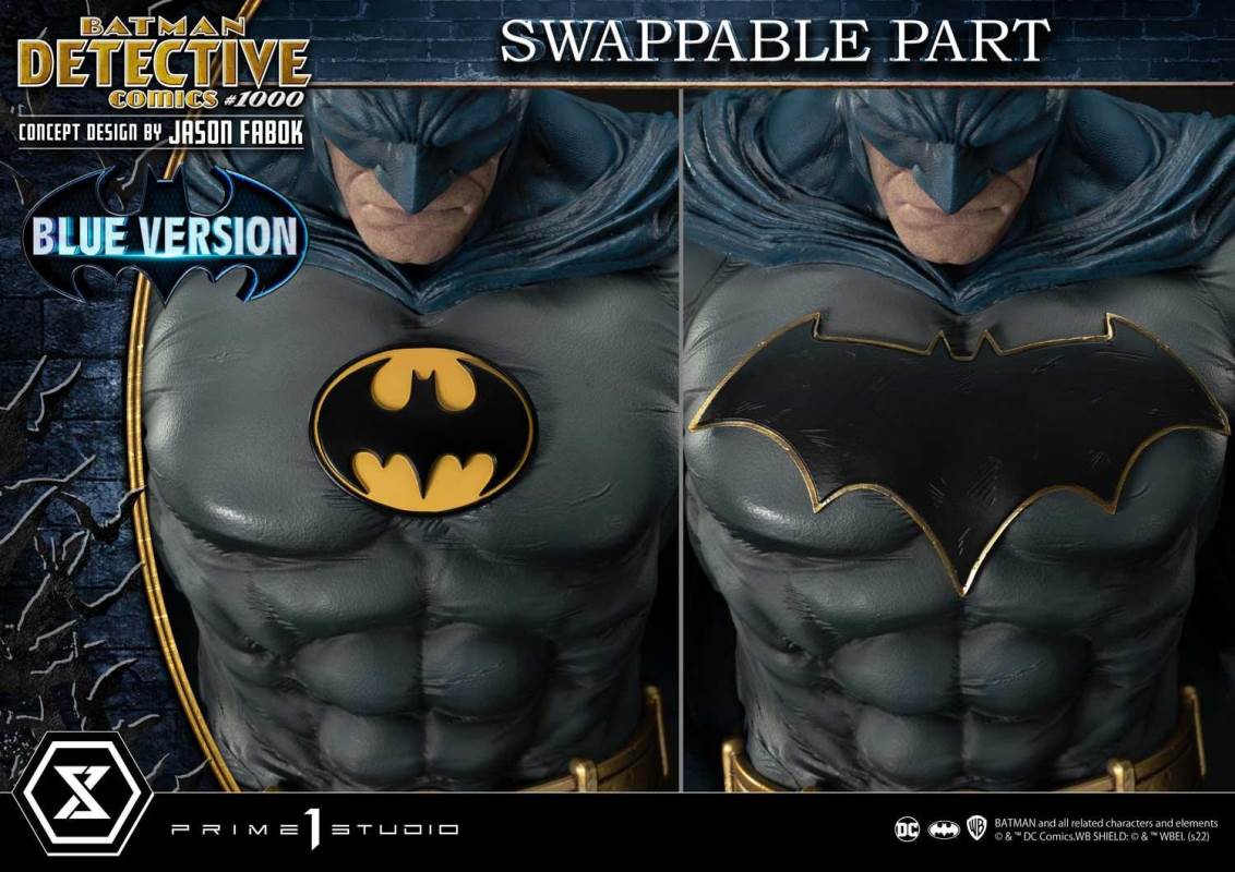 Batman Detective Comics #1000 (Concept Design By Jason Fabok) Blue Version