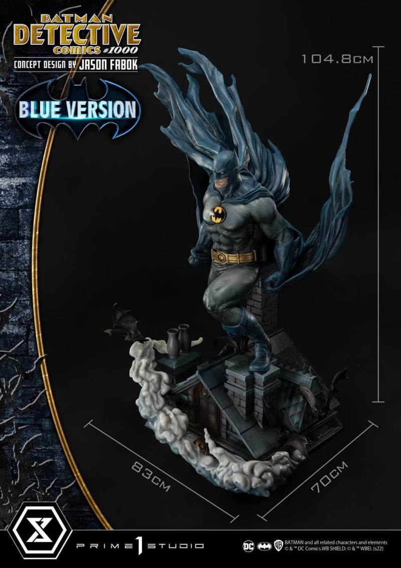 Batman Detective Comics #1000 (Concept Design By Jason Fabok) Blue Version